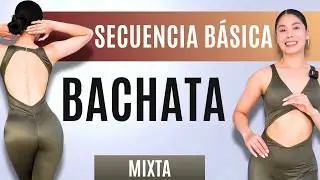 BACHATA SEQUENCE FOR BEGINNERS (BASIC STEPS) 
