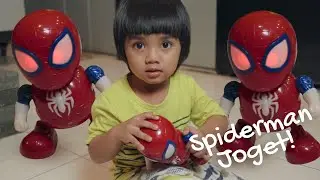 MAINAN ANAK DANCE HERO DANCING SPIDER MAN JOGET GOYANG LUCU #dancehero #danceherospiderman