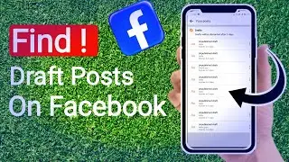 How To Find Draft Posts On Facebook  |  Stark Nace Guide 