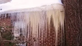 Roof Ice Dam Removal With Professional Roofer Brian Smith