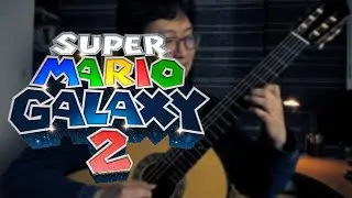 MARIO GALAXY 2  - Starship Mario Classical Guitar Solo w/Tabs
