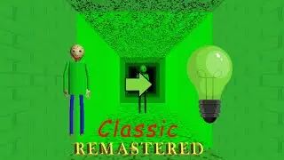 Baldi's Basics Classic Remastered - Lights Out but everyone emits light corresponding to their color