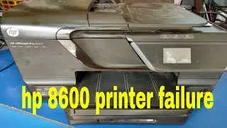 How to fix hp officejet pro 8600 printer failure error