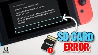 How to Fix Unable to Access MicroSD Card on Nintendo Switch | SD Card Not Working Solution