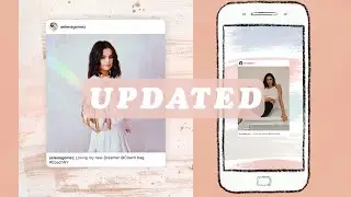 *UPDATED* How to Add a Background When You Share a Feed Post to Your Story!