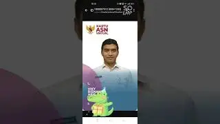 Cara membuat Kartu Virtual ASN dari HP || Lupa password