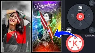 new trending photo scrolling status video editing | kinemaster video editing 2022