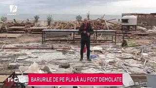 Barurile de pe plajele stațiunii Mamaia au fost demolate. Afaceriștii vor contracte pe termen lung