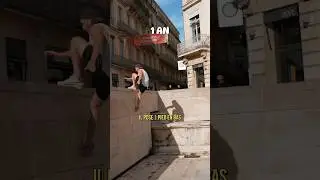 1 Day VS 10 years of Parkour to make this jump 😎