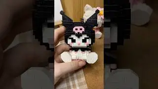 Building Lego Kuromi | Follow @Dashaiyulskaya💕