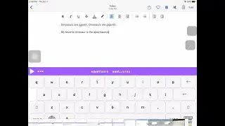 Writing Accessibility in FLVS  iPad