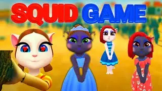 My Talking Angela 2 - SQUID GAME ANGELA 2 😱 - Squid game but Angela