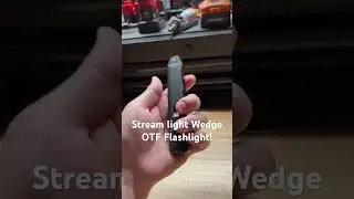 Your new favorite EDC flashlight!! Stream light wedge flashlight. 