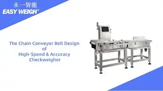 The Chain Conveyor Belt Design of High-Speed & Accuracy Checkweigher
