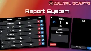 Brutal Reports FiveM [ESX / QB / STANDALONE]
