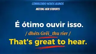 Aprenda Inglês com Frases úteis. Desenvolva seu vocabulário e a pronúncia. Excelente método.