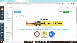 Canvas: Embed Zoom Link on Home Page