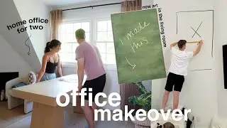 home office makeover (again lol) for 2! new home decor & making fun recipes