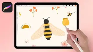 How To Procreate Symmetry | Beginner-friendly iPad Digital Art Drawing Tutorial