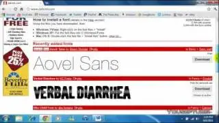 How To Get Fonts For Free