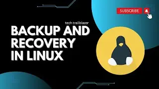 Backup and recovery in linux
