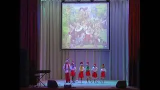 Новогодний танцевальный калейдоскоп.  Гномики