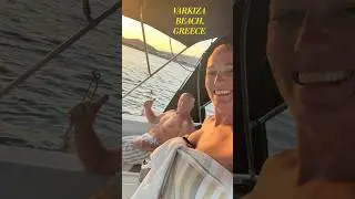 Sunrise to Sunset…life on a sailboat #sailinglife #boat #sunrise #sunset #greece