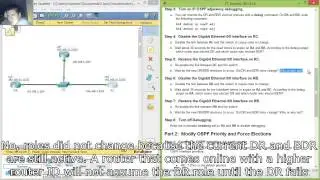 10.1.1.12 - 5.1.2.12 Packet Tracer - Determining the DR and BDR