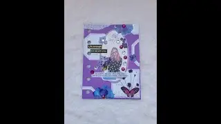 Mini-Journal With Me | 🔮 Purple Themed Journal 
