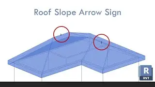 Where is my Roof Slope Arrow Sign in Revit