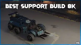 Crossout - Best Support Build For 8k!