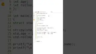 #50 Learn C Programming : how to use structure? #shorts #cprogramming  #cppbuzz