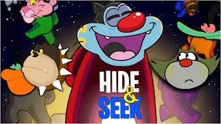 Oggy And Jack Playing HIDE AND SEEK With FUNNY FRIENDS in Among us😂😂😂