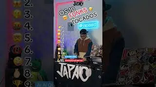 OS 10 FUNKS MAIS TOCADOS PRA VOCÊ 🫵🏼 ATUALIZAR SUA PLAYLIST DE FUNK 🤯 #funk #playlist #shorts