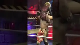 Intergender Wrestling Gone Wrong! Jaw-Dropping Movie Outtake