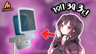 КРАСИВЫЙ ГЕЙМЕРСКИЙ МИКРОФОН MAONO GAMERWAVE DGM20 RGB 🎙