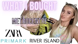 METROCENTRE SHOP!! #PRIMARK, #ZARA, #RIVERISLAND - WHAT I BOUGHT!