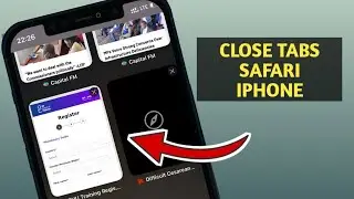 How To CLOSE All Tabs Safari Iphone