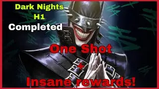 Dark Nights H1 | BMWL One Shot + Insane Rewards | Injustice 2 Mobile
