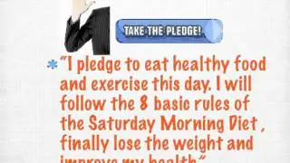 How to Take The Pledge to Lose the Weight