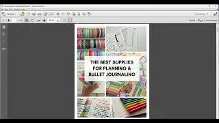 How to export a PDF file from Canva: Start a printables shop