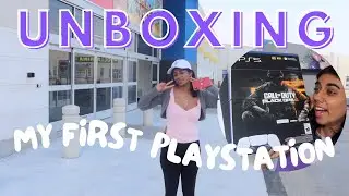 UNBOXING My FIRST EVER PlayStation! 😱 | Honest First Impressions