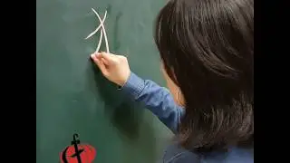 Пишем иероглифы. Учим китайский. Пишем иероглиф кошка кот 猫. How to write in Chinese 
