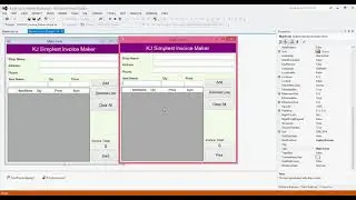 How to Develop a Simplest Invoice Maker in VB.net - Video_06
