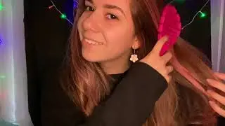 Relaxed Hair Brushing | ASMR