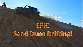 Epic Wrangler Turbo Drifting On a Mega Sand Dune!🔥🔥🔥🔥🔥