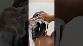 Hair wash day routine 🛀🏾🫧 with olaplex or transformation day💆🏾‍♀️ #hairwashday #haircareroutine