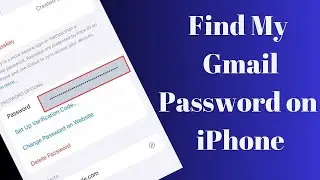 How to find Gmail Account Password on iphone 2024