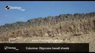 Columnar Basalt , Mendisha Mountain , Egypt