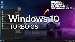 WINDOWS 10 LITE TUROBO OS FOR LOW END PC 🔥 | NO LATENCIES AND FPS DROP💖| FULL OPTIMIZED - SMOOTH FPS